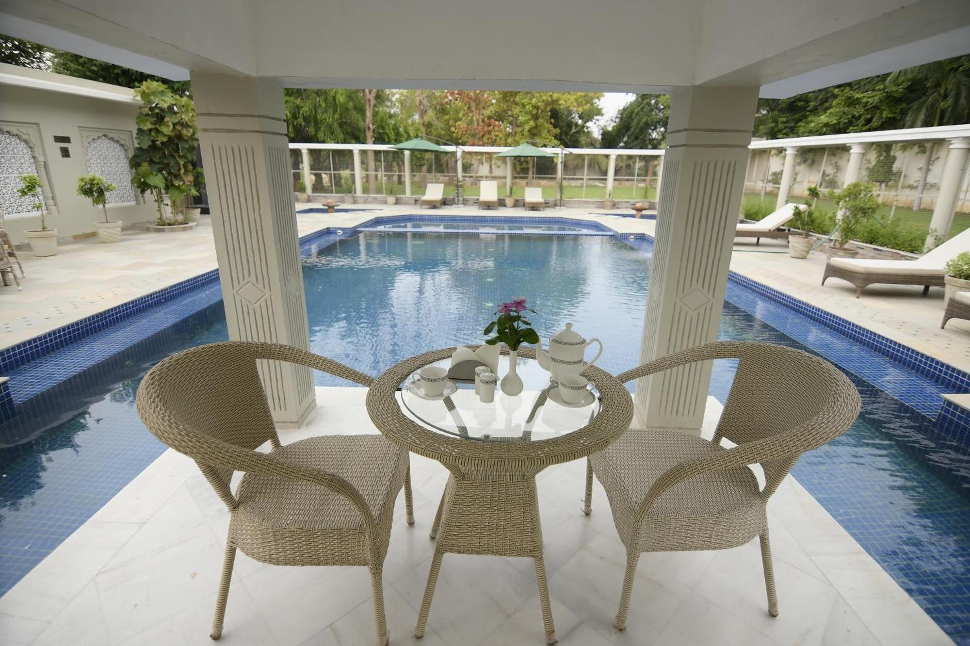 The Tiger Villa Ranthambore Atd India Group 萨瓦伊马多普尔 外观 照片